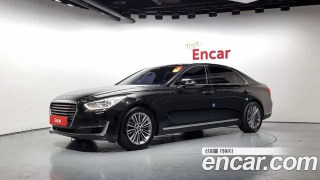 Genesis EQ900 2018 Черный из Кореи