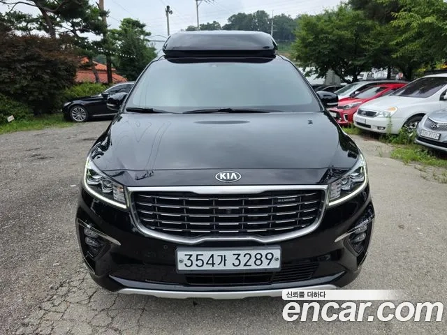 Kia The New Carnival 2019 Черный из Кореи