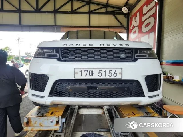 Land Rover Range Rover Sport 2nd Generation 2018 Белый из Кореи