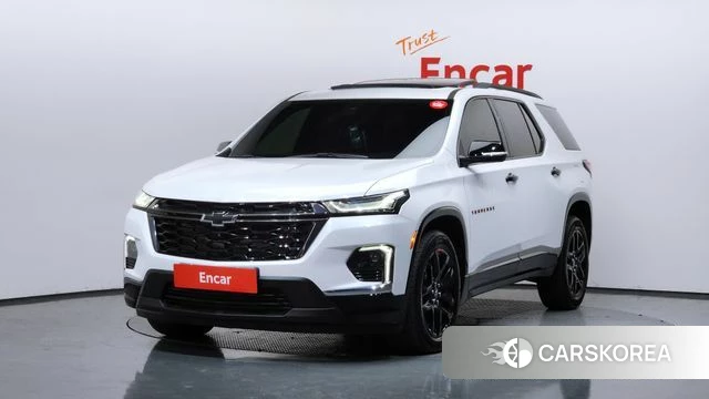 Chevrolet (GM Daewoo) Traverse 2023 Белый из Кореи