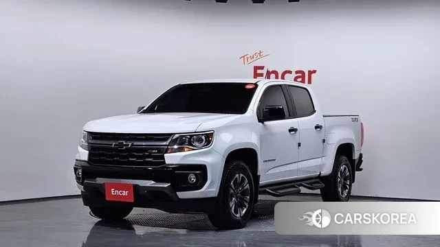 Chevrolet (GM Daewoo) Real New Colorado 2022 Белый из Кореи