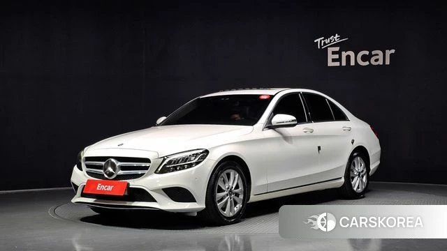 Mercedes-Benz C-Class W205 2020 Белый из Кореи