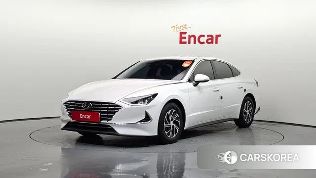 Hyundai Sonata Hybrid (DN8) 2021 Белый из Кореи