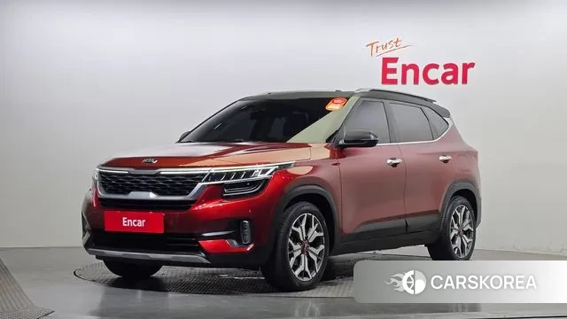 Kia Seltos 2019 Оранжевый из Кореи