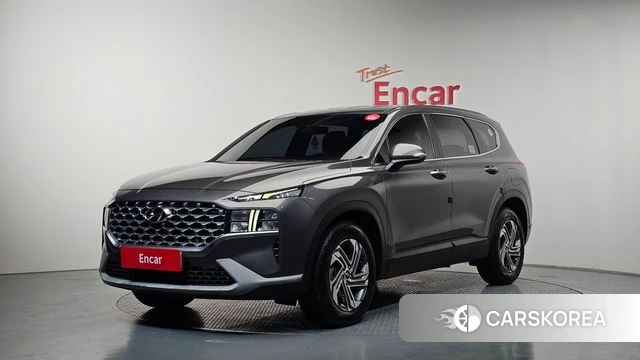 Hyundai The New Santa Fe 2021 Серый из Кореи