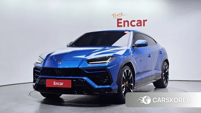 Lamborghini Urus 2019 Синий из Кореи