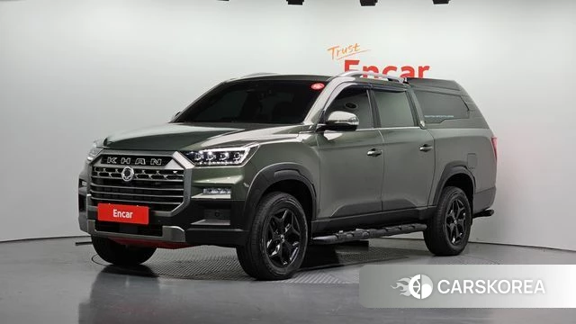 Ssangyong The New Rexton Sports Cannes 2024 Темно-зеленый из Кореи