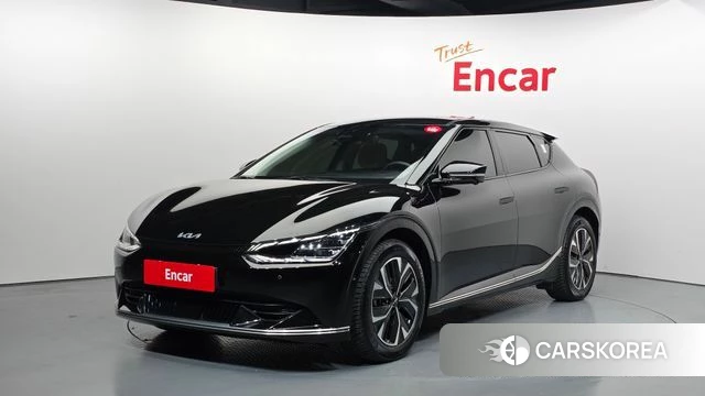 Kia EV6 2022 Черный из Кореи