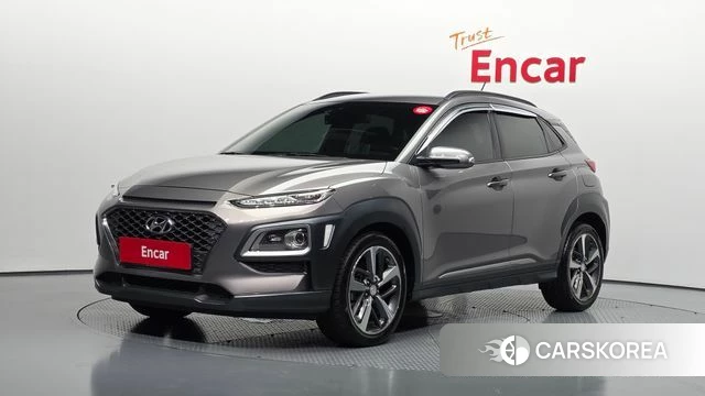 Hyundai Kona 2018 Серебристо-серый из Кореи
