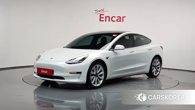 Tesla Model 3 2020 Белый из Кореи