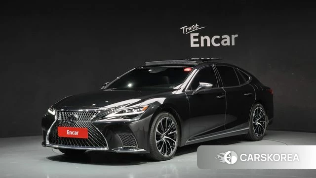 Lexus LS500 5th generation 2021 Серый из Кореи