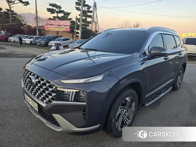 Hyundai The New Santa Fe 2022 Серый из Кореи