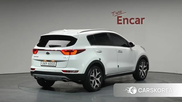Kia Sportage 4th Generation 2018 Белый из Кореи