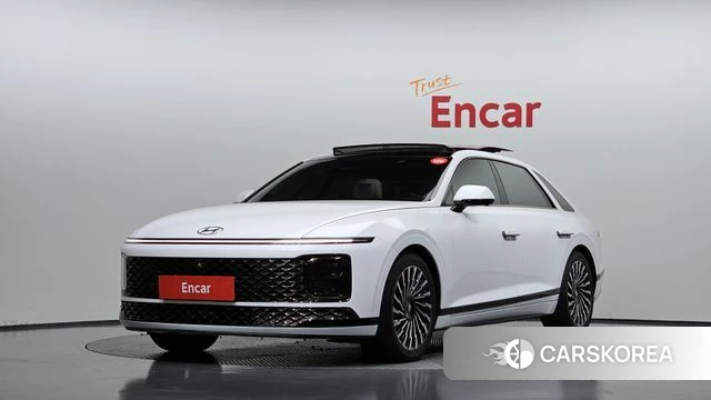Hyundai Grandeur Hybrid (GN7) 2023 Белый из Кореи