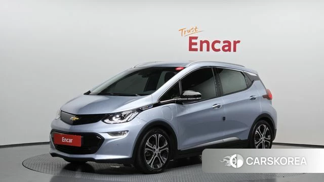 Chevrolet (GM Daewoo) Bolt EV 2018 Светло-серебряный цвет из Кореи