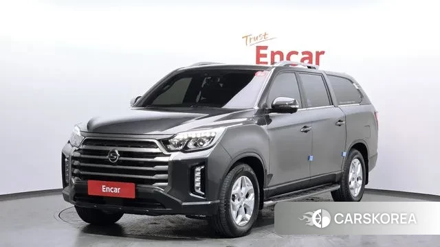 Ssangyong The New Rexton Sport 2022 Серый из Кореи