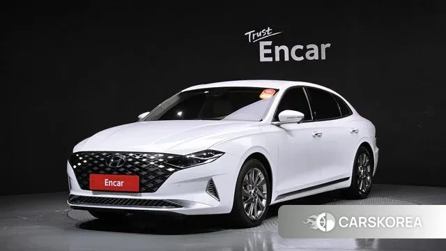 Hyundai The New Grandeur IG Hybrid 2020 Белый из Кореи