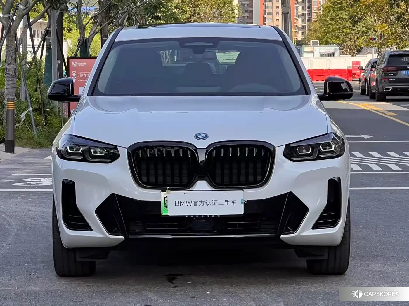 BMW iX3 2024 Белый из Китая