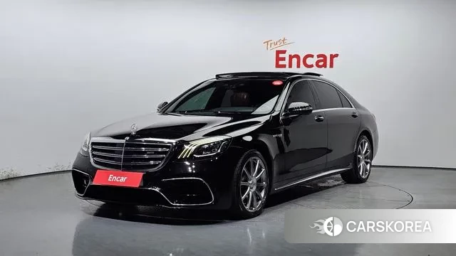 Mercedes-Benz S-Class W222 2018 Черный из Кореи