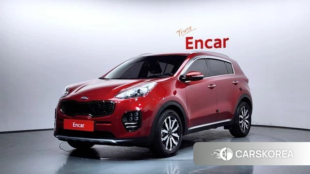 Kia Sportage 4th Generation 2018 Красный из Кореи