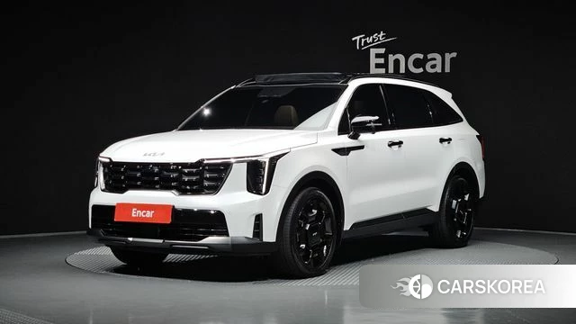 Kia The New Sorento 4th Generation 2024 Белый из Кореи
