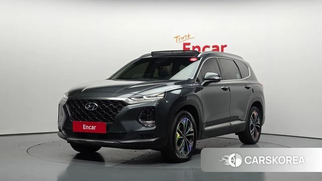 Hyundai Santa Fe TM 2018 Серый из Кореи