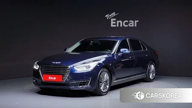 Genesis EQ900 2018 Синий из Кореи