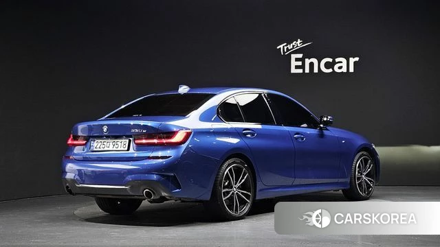 BMW 3 Series (G20) 2020 Синий из Кореи