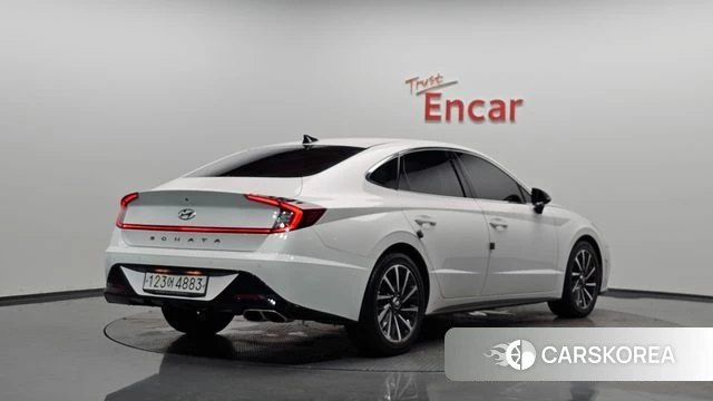 Hyundai Sonata (DN8) 2019 Белый из Кореи