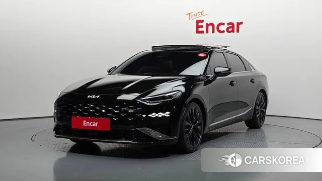 Kia K8 2021 Черный из Кореи