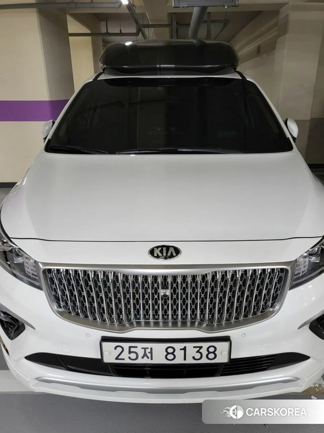 Kia The New Carnival 2018 Белый из Кореи