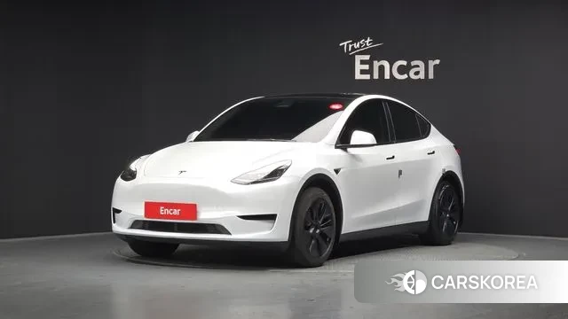 Tesla Model Y 2025 Белый из Кореи