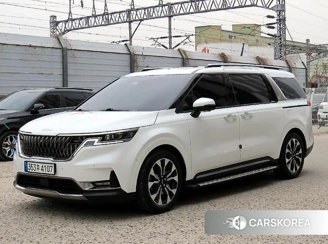 Kia Carnival 4th generation 2022 Белый из Кореи