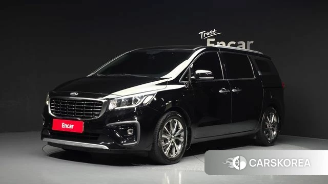 Kia The New Carnival 2018 Черный из Кореи