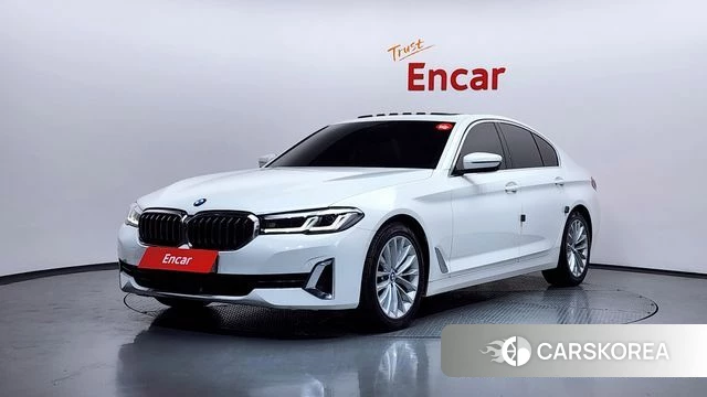 BMW 5 Series (G30) 2021 Белый из Кореи