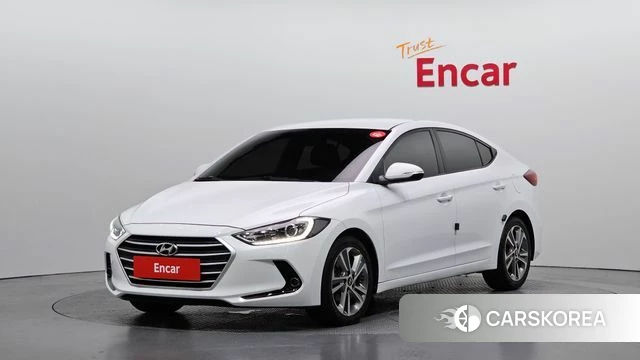 Hyundai Avante AD 2018 Белый из Кореи
