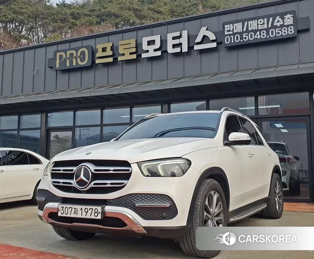 Mercedes-Benz GLE-Class W167 2019 Белый из Кореи