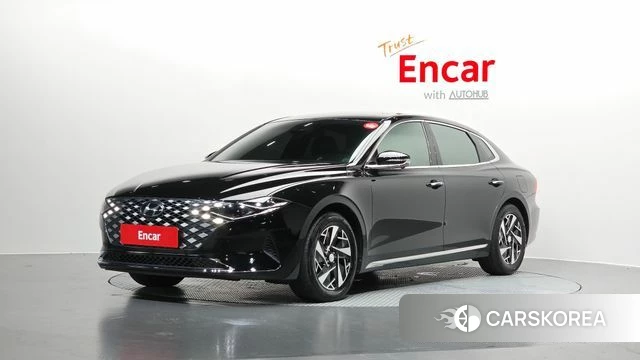 Hyundai The New Grandeur IG Hybrid 2022 Черный из Кореи
