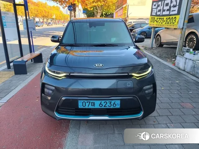 Kia Soul Booster EV 2019 Серый из Кореи