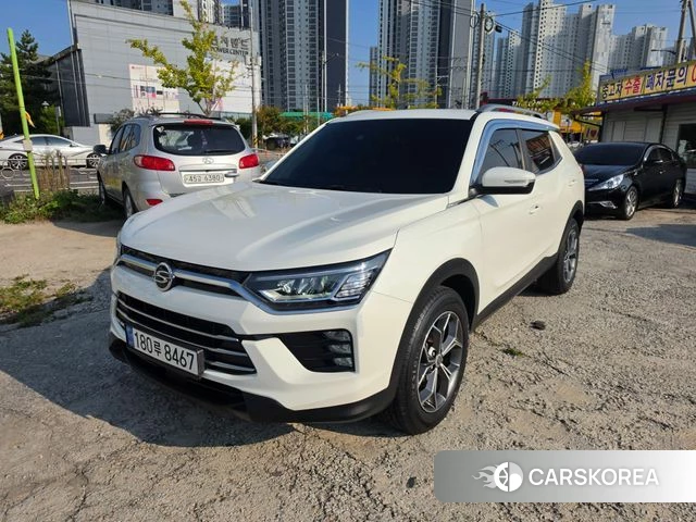 Ssangyong Beautiful Korando 2021 Белый из Кореи