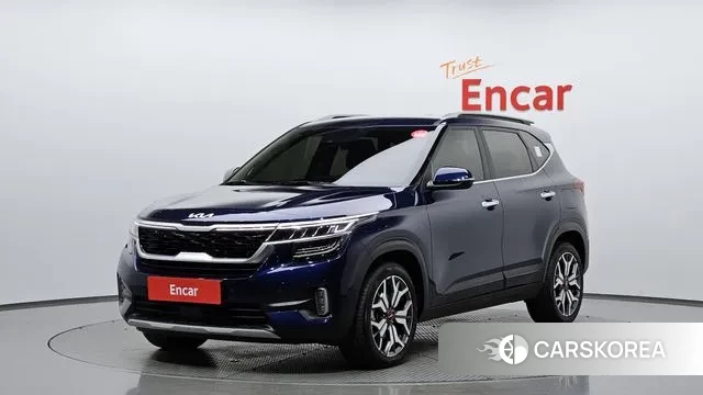 Kia Seltos 2021 Синий из Кореи