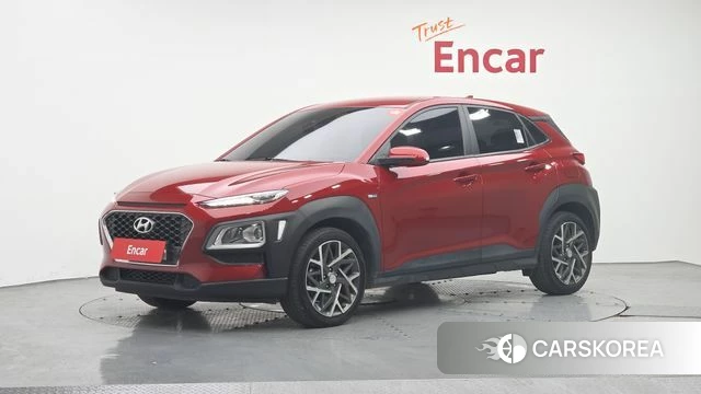 Hyundai Kona Hybrid 2020 Красный из Кореи