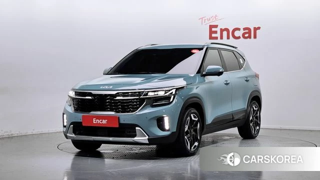 Kia The New Seltos 2023 Синий нефрит из Кореи