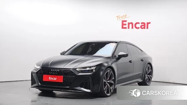 Audi RS7 (4K) 2023 Черный из Кореи