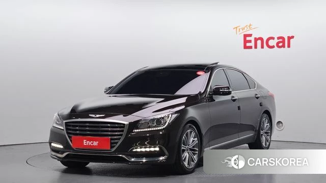 Genesis G80 2018 Коричневый из Кореи