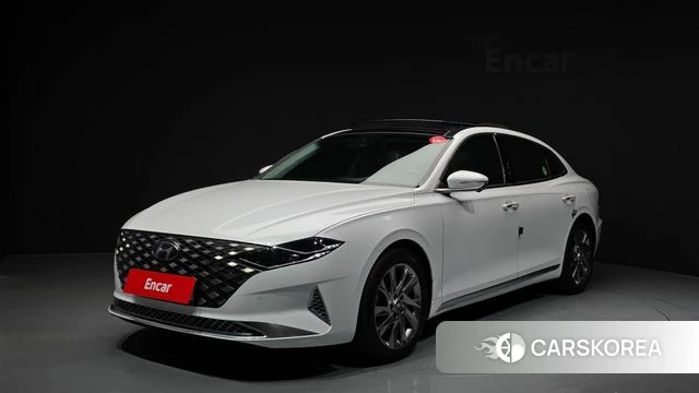 Hyundai The New Grandeur IG Hybrid 2020 Белый из Кореи