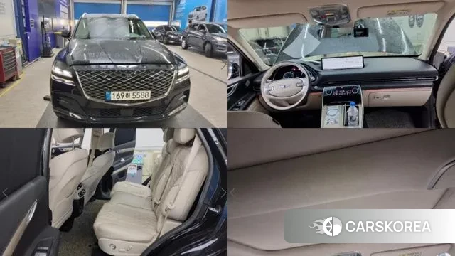 Genesis GV80 2022 Черный из Кореи