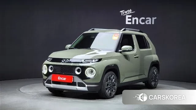 Hyundai Casper 2022 Темно-зеленый из Кореи