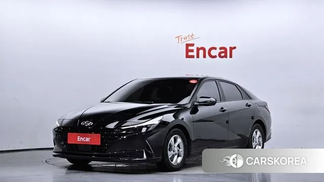 Hyundai Avante (CN7) 2021 Черный из Кореи