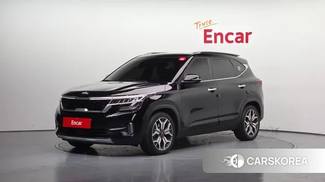Kia Seltos 2020 Черный из Кореи